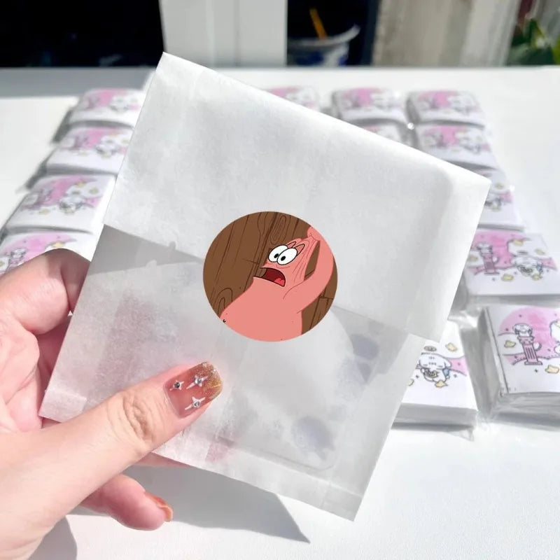 500PCS Cartoon Animation SpongeBob - Image 4