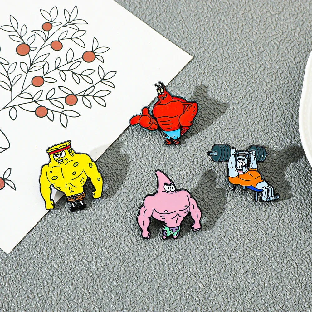Cute Cartoon Enamel Pin - Image 5