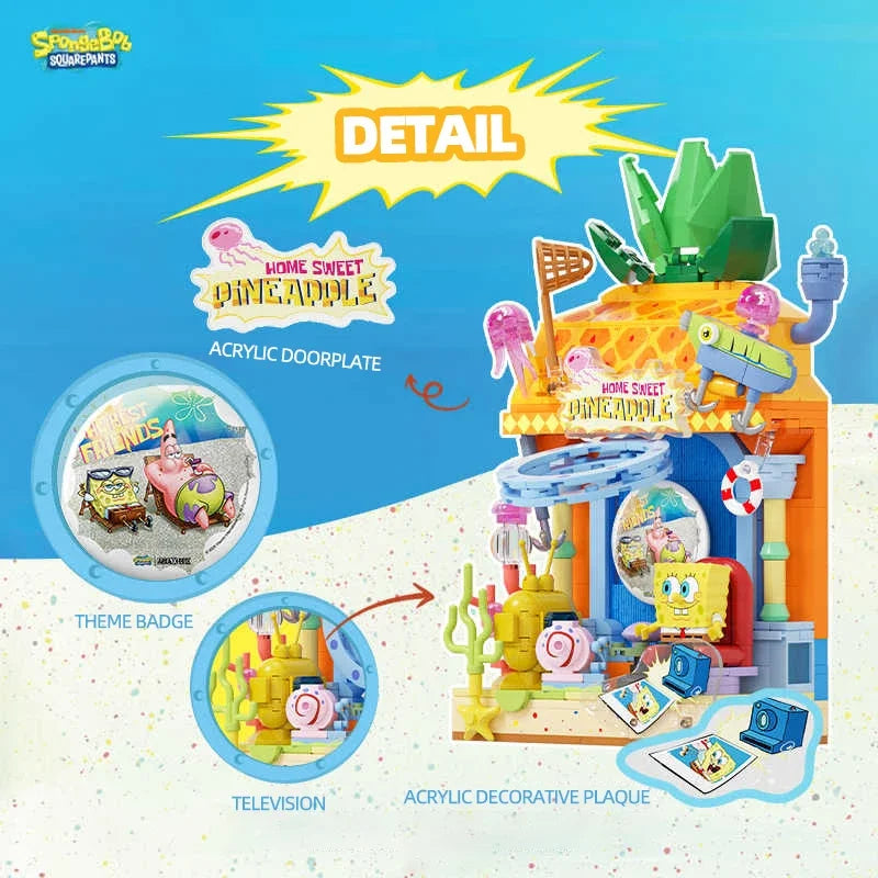 SpongeBob SquarePants Pineapple House Building Blocks - Image 2