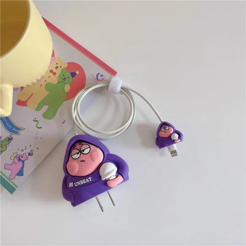 SpongeBob & Patrick Star Charger Protective Cover for iPhone - Image 3