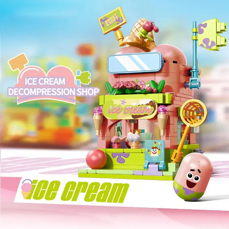 SpongeBob SquarePants Double Layer Street Scene Building Blocks - Image 3