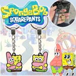 SpongeBob & Patrick Star Couple Keychain