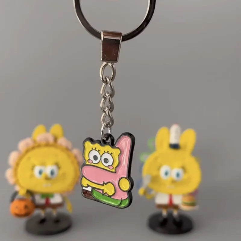 SpongeBob Patrick Star Couple Keychain - Image 5
