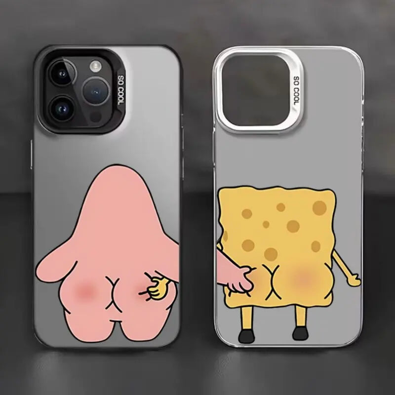 Funny Cute SpongeBob & Patrick Star Case - Image 4