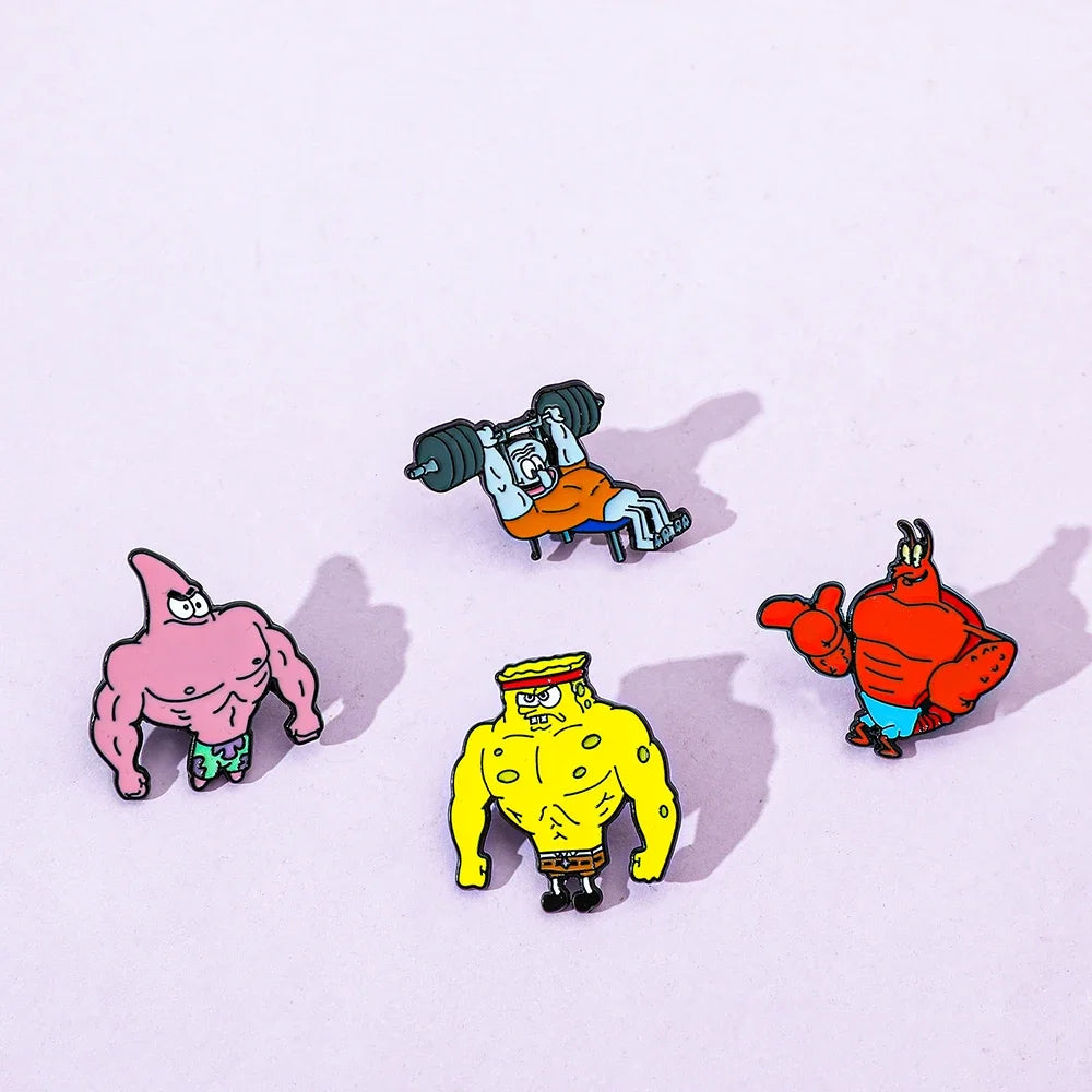 Cute Cartoon Enamel Pin - Image 4