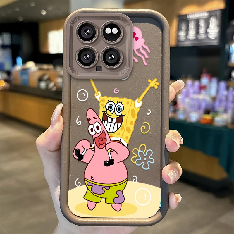 Fashion S-SpongeBobs Cartoon Soft Phone Case - Image 12