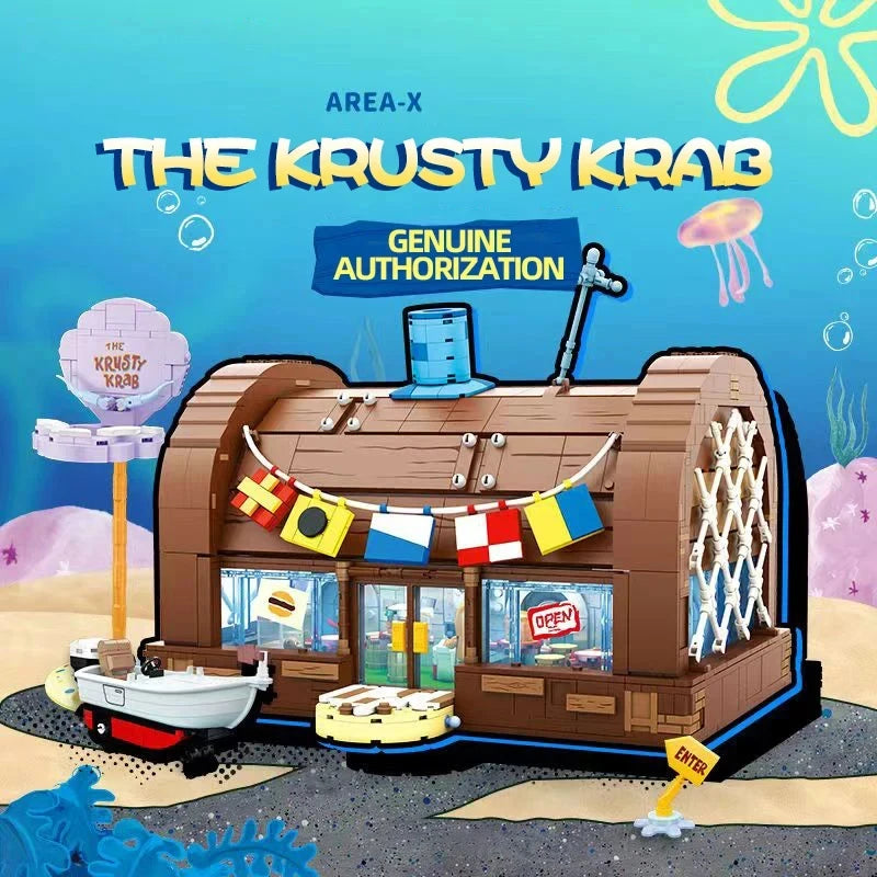 SpongeBob Krusty Krab Restaurant Building Blocks - Image 2