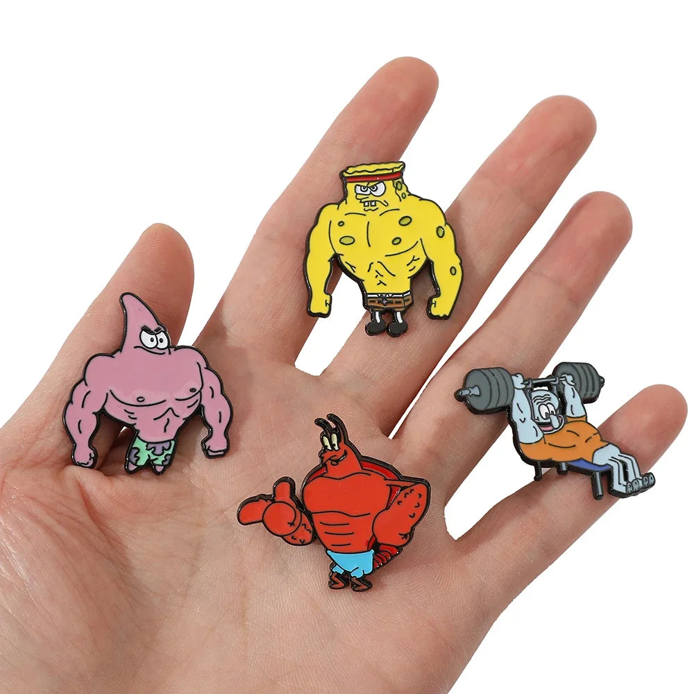 Cute Cartoon Enamel Pin - Image 2