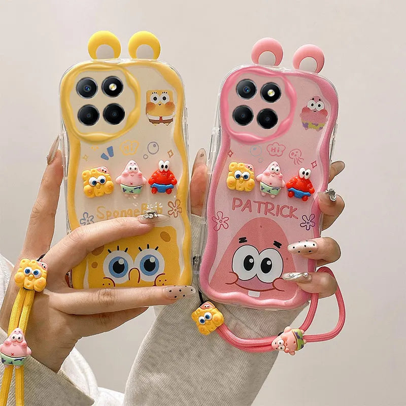 New 3D Cute Ear Cartoon SpongeBob