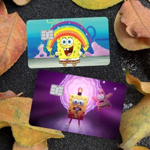 Anime S-SpongeBob Matte Front Skin Film Sticker
