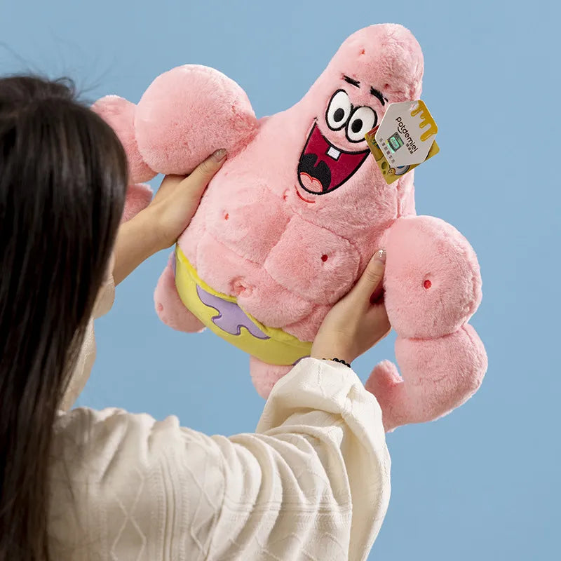 Anime Muscle SpongeBob & Patrick Star Plush Toys - Image 3