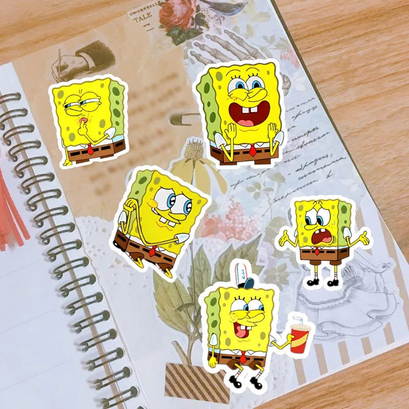40PCS SpongeBob SquarePants Stickers Set - Image 5