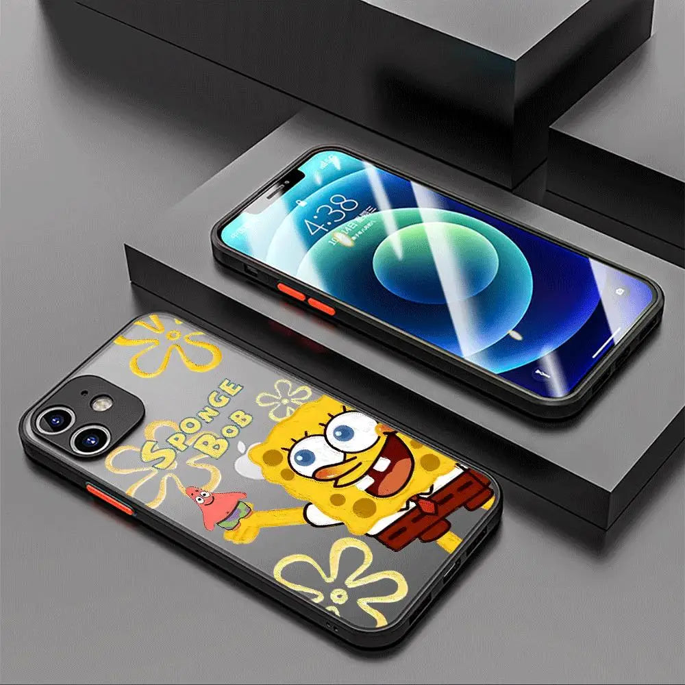 S-SpongeBob P-Patrick Star Armor Phone Case - Image 3