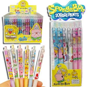 1/6/12PCS SpongeBob & Patrick Star Gel Pens Set