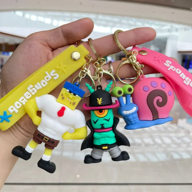SpongeBob & Friends Funny Muscle Dolls Keychains - Image 2
